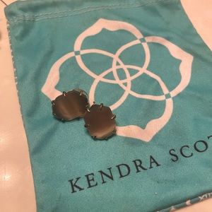 *rare* Kendra Scott Morgan earrings in slate/gold
